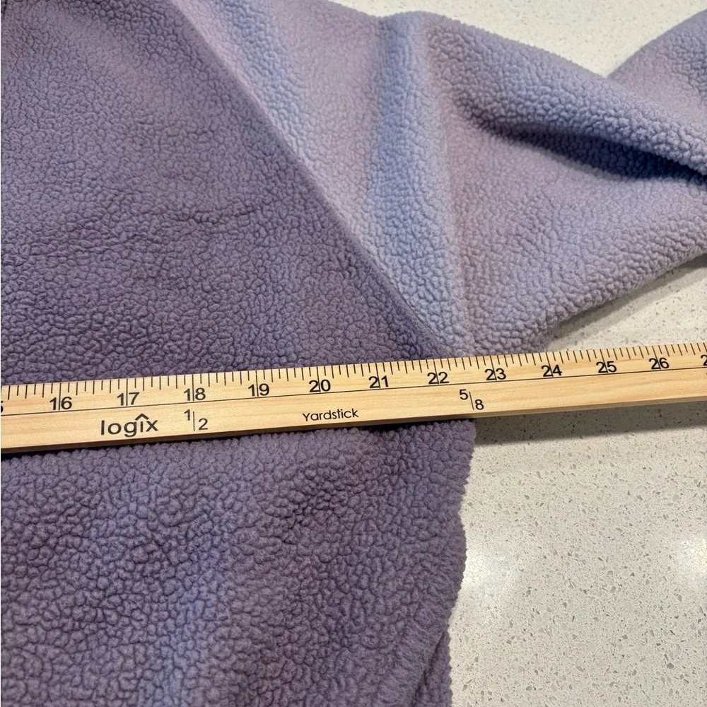 American Eagle Outfitters Light Purple Fleece Pullover, Size S - Picture 7 of 9